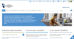 Desktop Screenshot of financial-ombudsman.org.uk