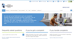 Desktop Screenshot of financial-ombudsman.org